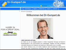 Tablet Screenshot of dr-gumpert.de